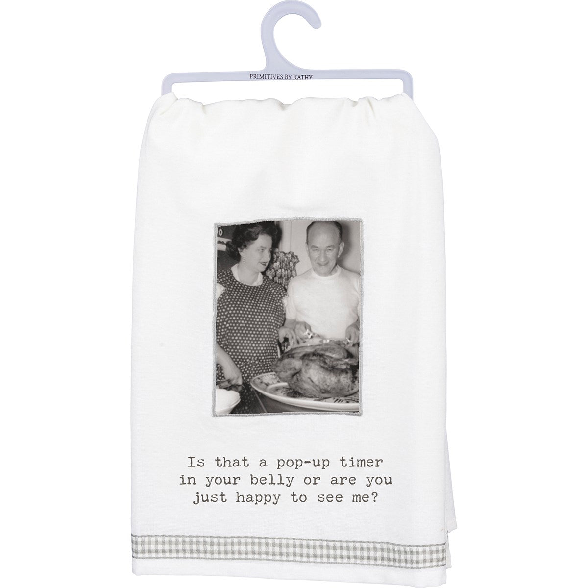 Pop Up Timer In Your Belly Kitchen Towel