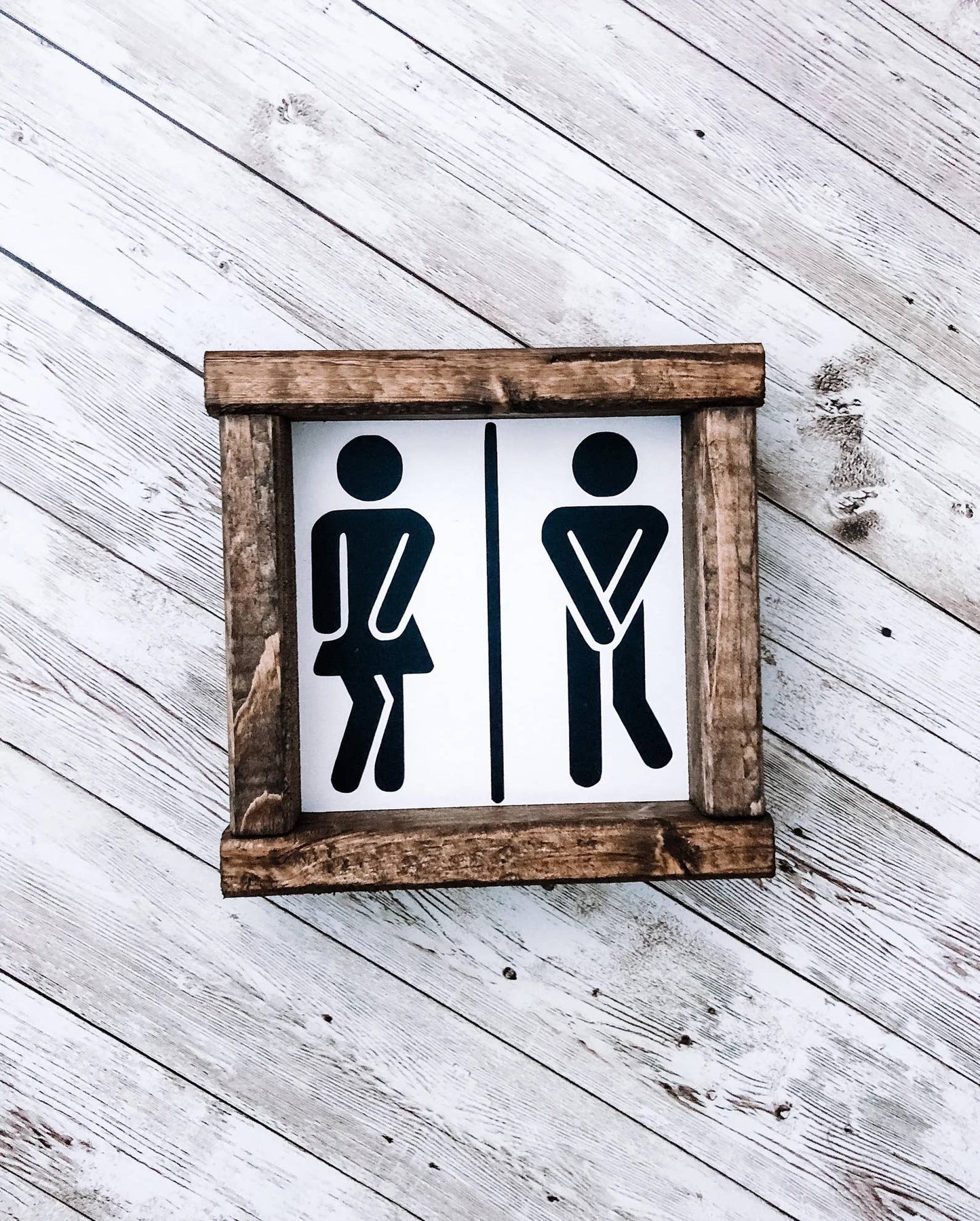 Bathroom People  Sign