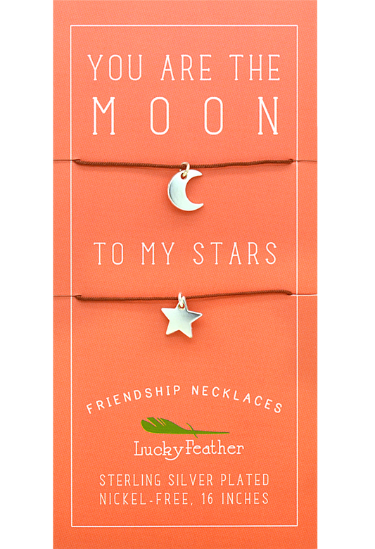 Friendship Necklace -  Moon/Stars