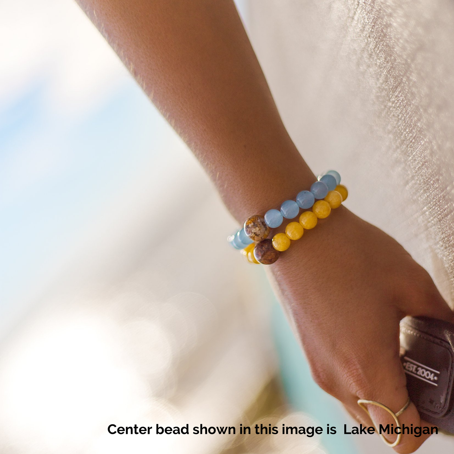 Homes Bracelets - Wear a Real Piece of South Carolina - Yellow Quartz