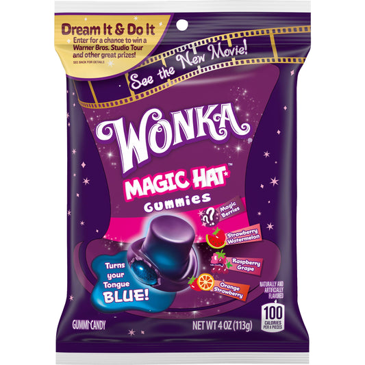 Wonka Magic Hat Gummies, 4oz