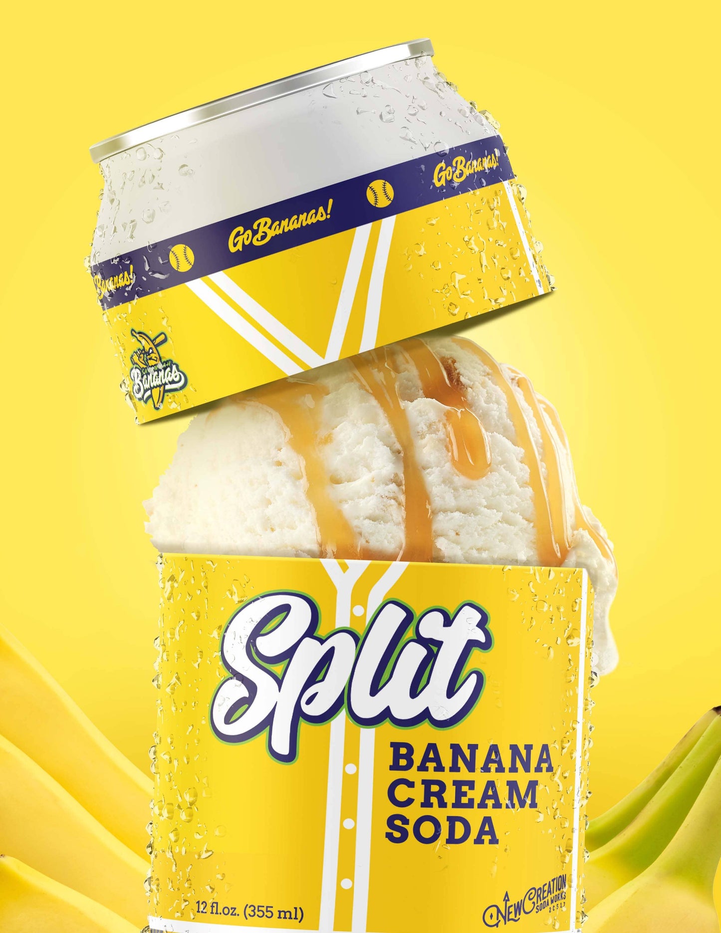 Split Banana Cream Soda