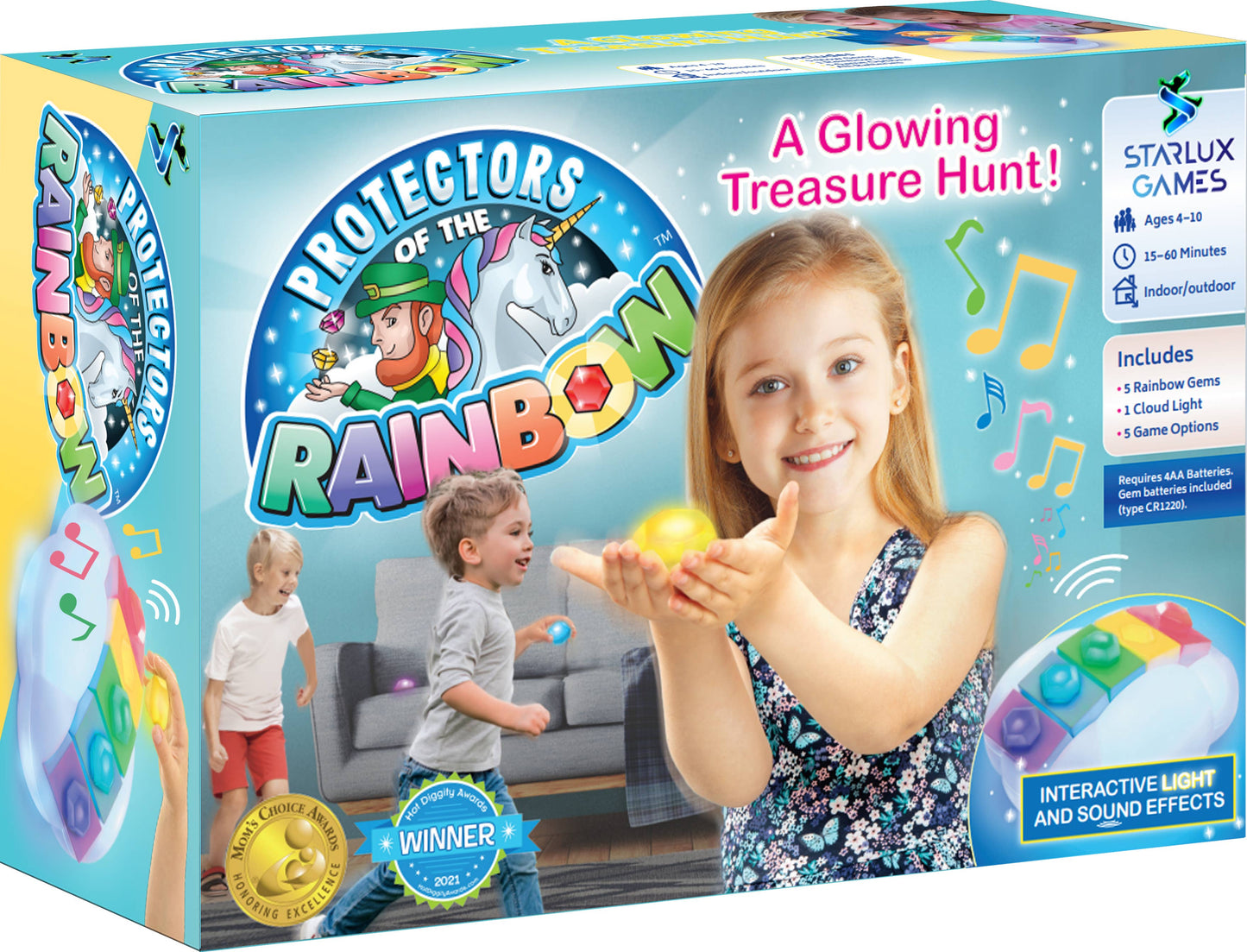 Protectors: Rainbow Game and Glow in the Dark Toy