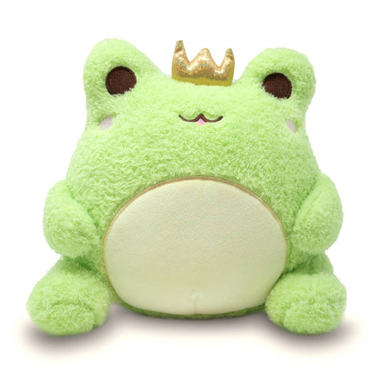 Wawa the Prince (Cute Soft Kawaii Green Frog Plushie)