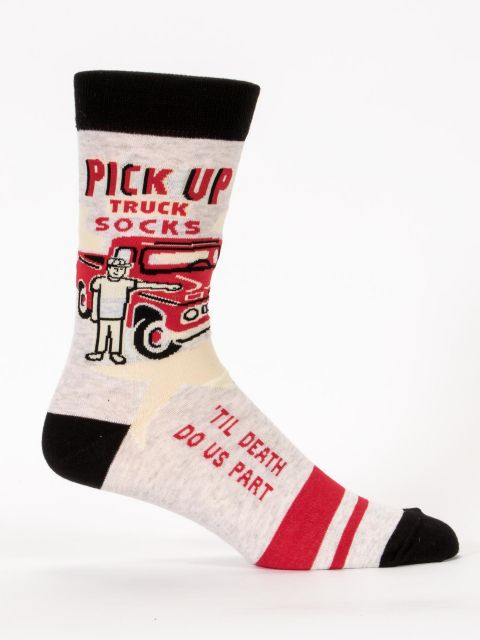 Pick Up Truck Socks Crew - M