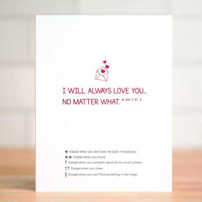 I Will Always Love You... Greeting Card.