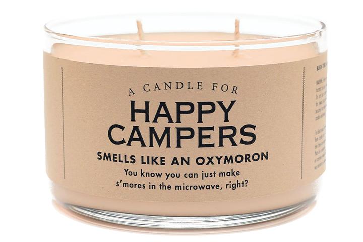 A Candle For Happy Campers
