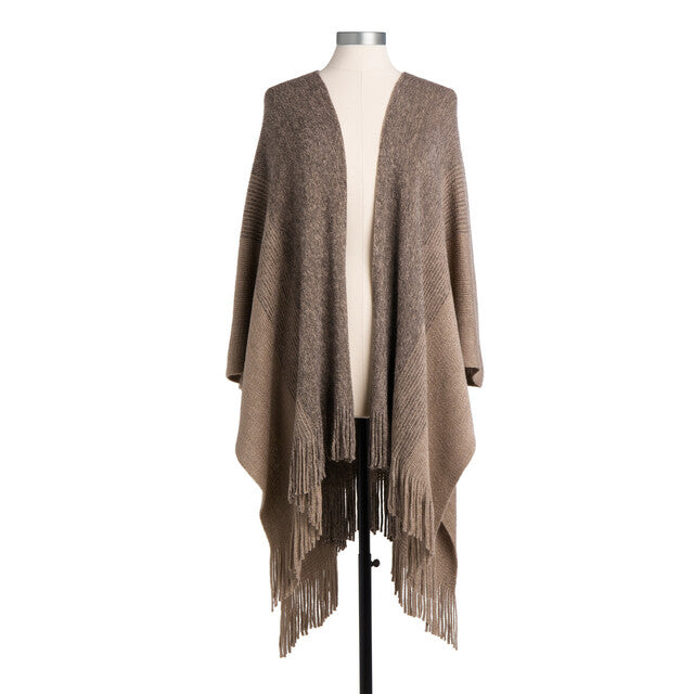 Knit Duster with Fringe