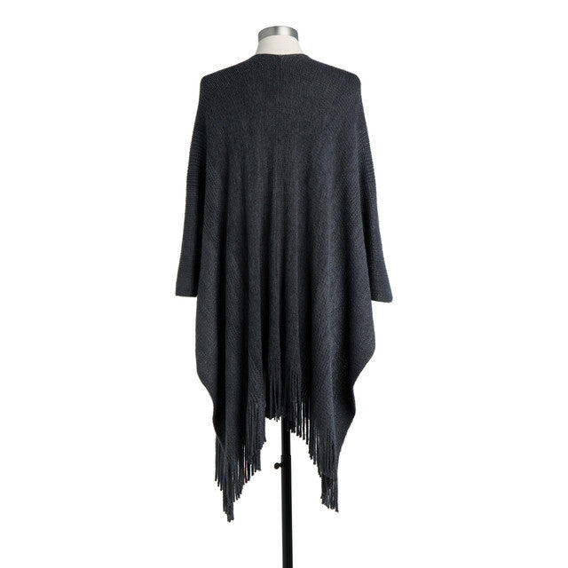 Knit Duster with Fringe