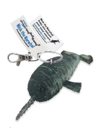 Nick the Narwhal Keychain