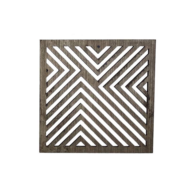 Medium  Geometric Wood Wall Art