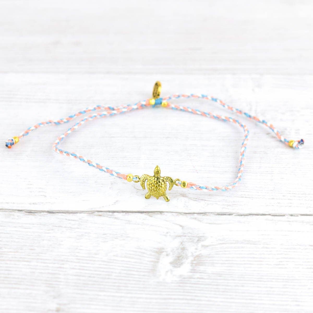 Bora Turtle Handmade Surf Anklet