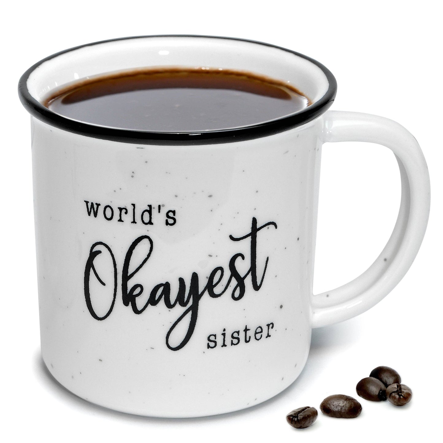 Worlds Okayest Sister Mug