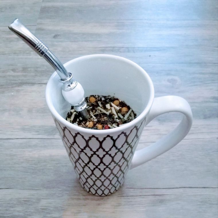 Tea Straw - With Color-Pop bead